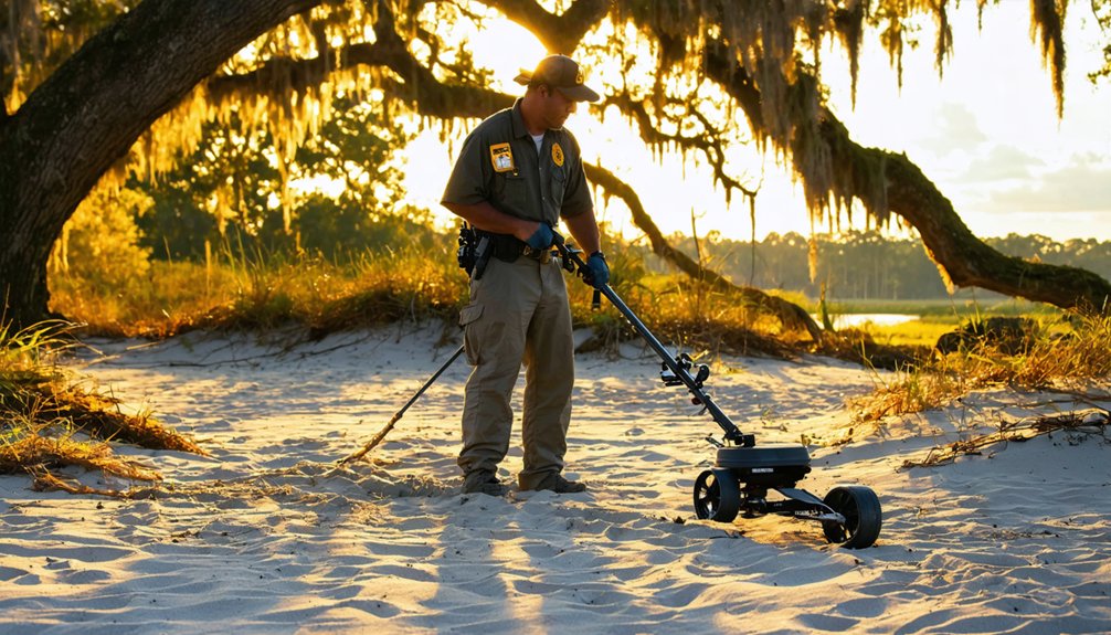 metal detecting regulations wilmington north carolina