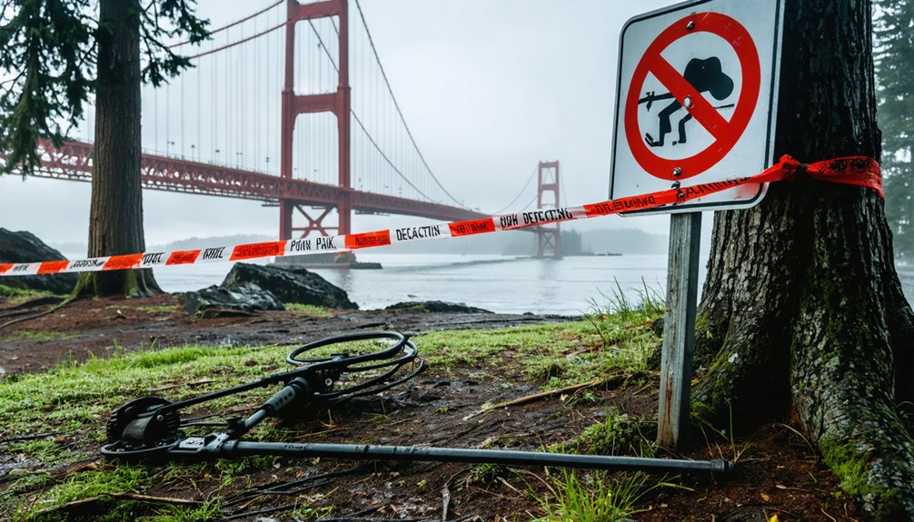 metal detecting restrictions