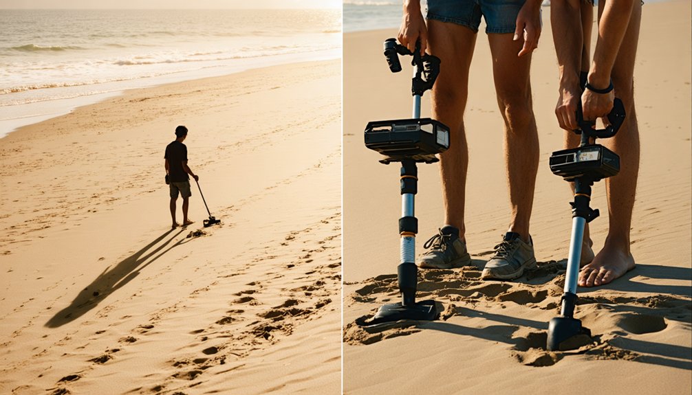 metal detecting solo or group