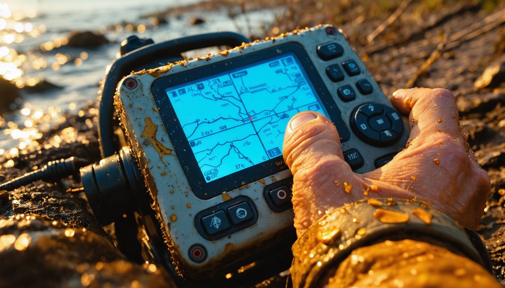 metal detector gps integration