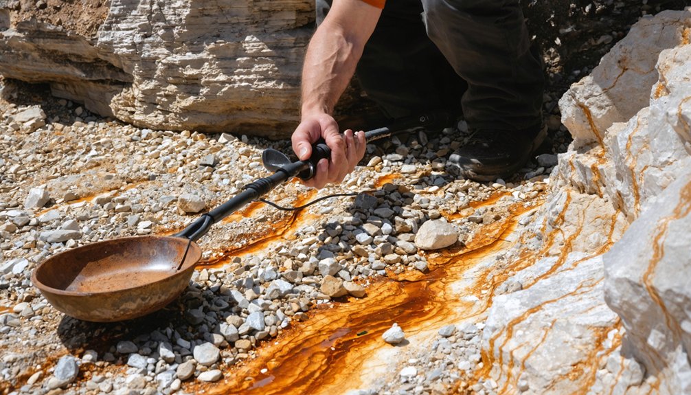 mineral deposits gold indicators