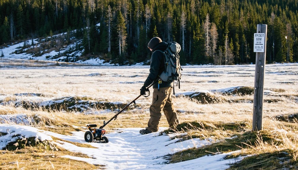 mineral prospecting and restrictions