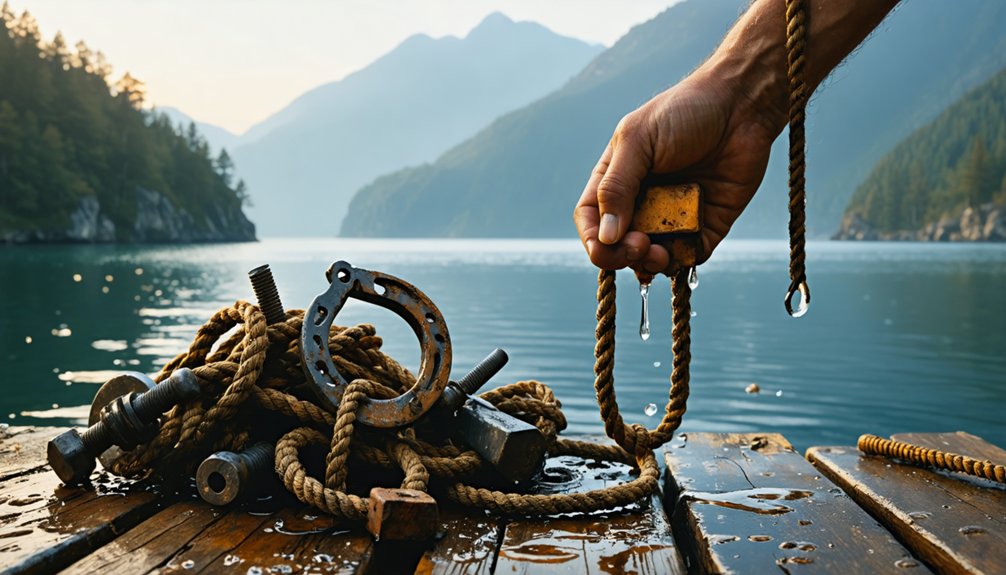 mountain and coastal magnet fishing