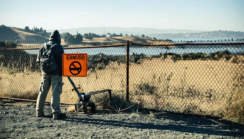 no metal detecting allowed