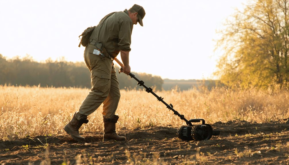 obtain necessary permits before metal detecting