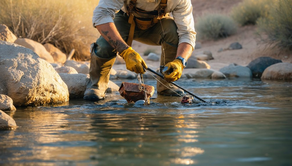 obtain permission remove debris