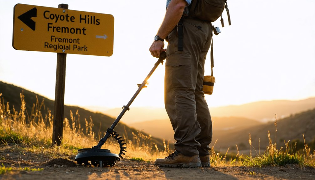 obtain proper permissions before metal detecting
