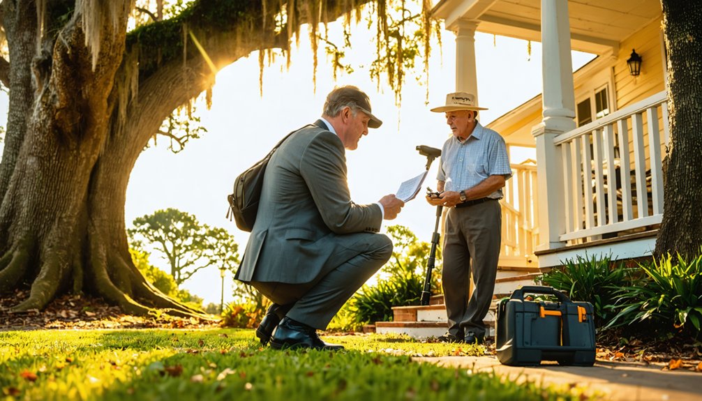 obtain written landowner permission to detect