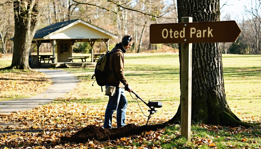 obtain written permission for metal detecting