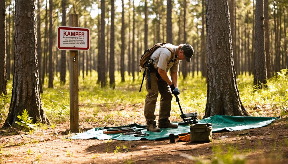 obtain written permission restore excavated ground report significant finds