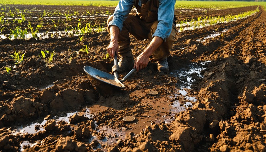 optimal seasonal and soil conditions