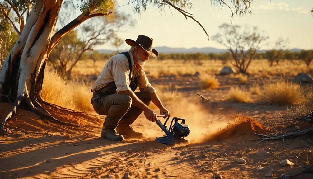 outback treasure hunting australia