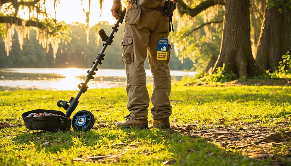 park metal detecting regulations