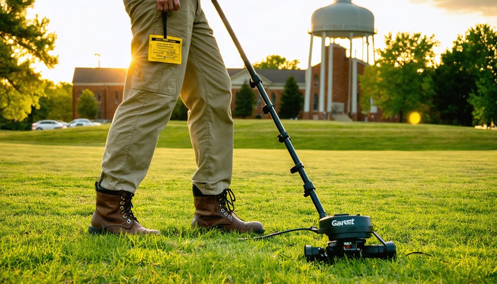permit based metal detecting in pearl