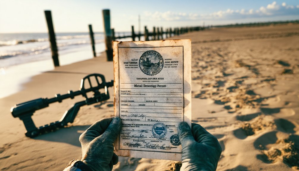 permit framework for metal detecting