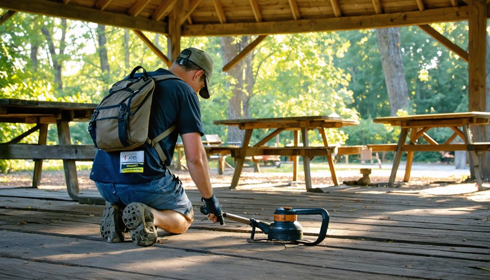 permits needed for public detecting