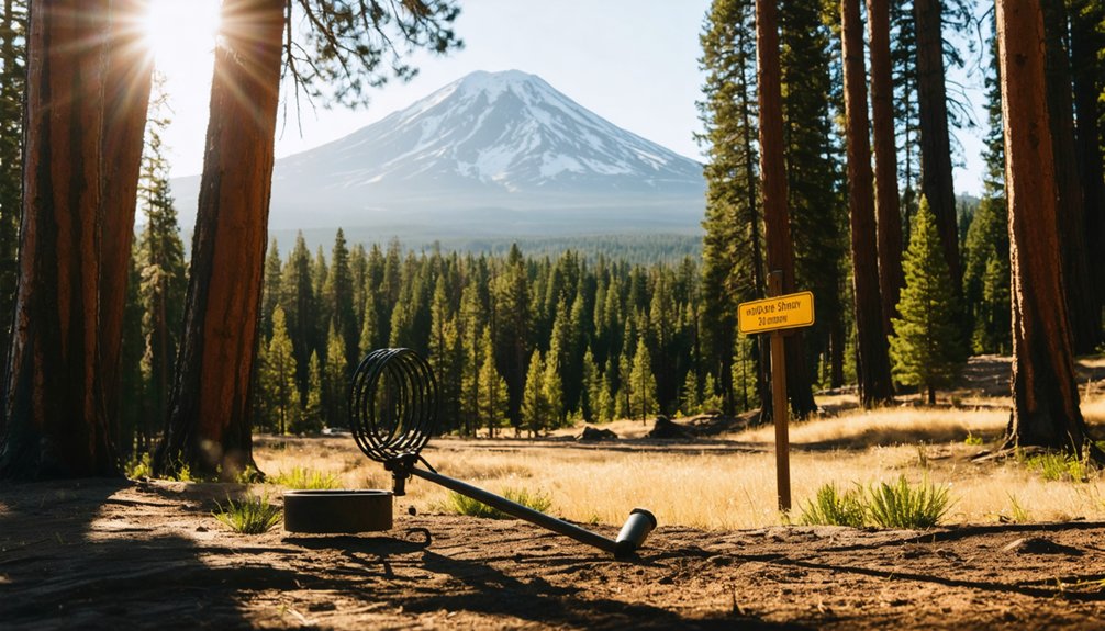 permits parks and detecting regulations