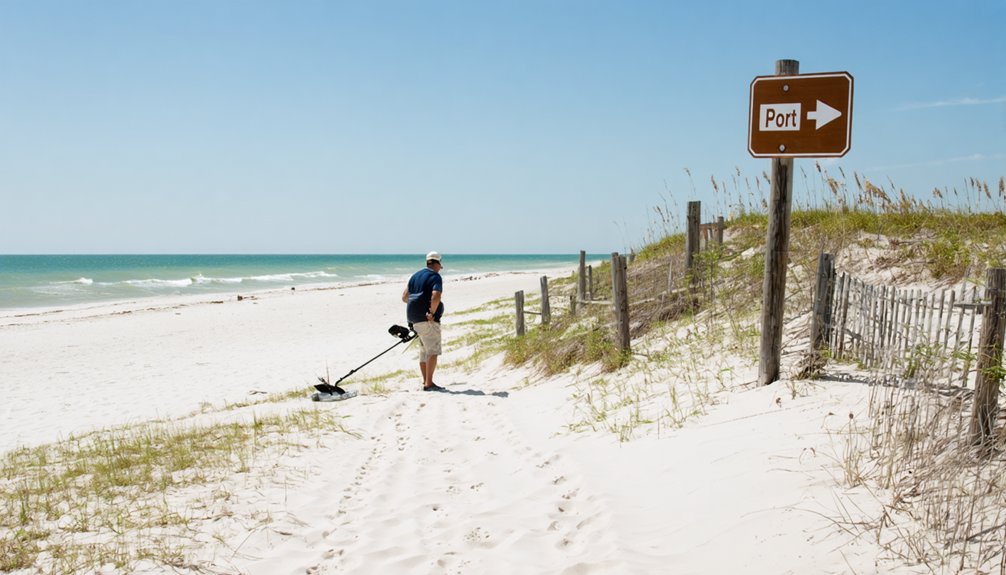 permits parks and detecting rules