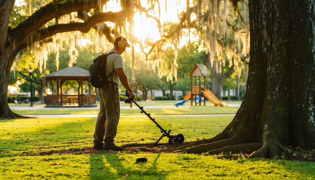 permits parks and detecting rules