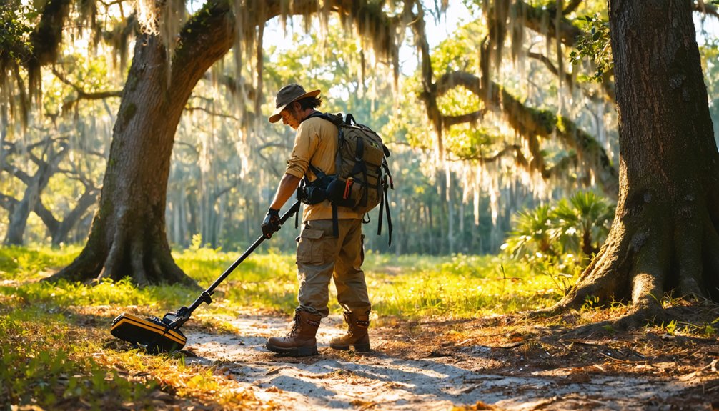 permits parks and metal detecting rules