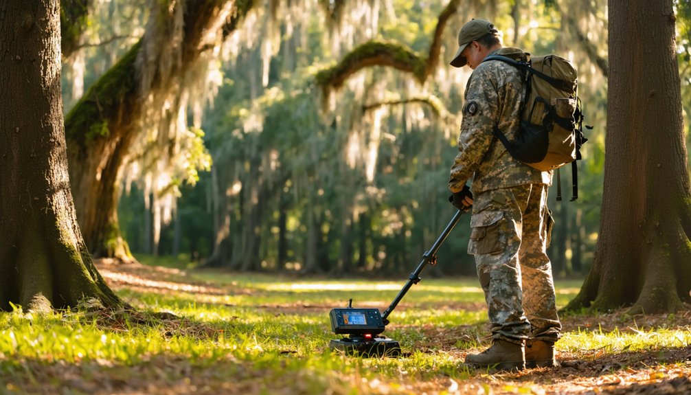 permits parks and metal detecting rules