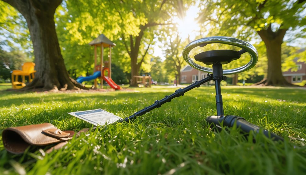 permits parks and metal detecting rules