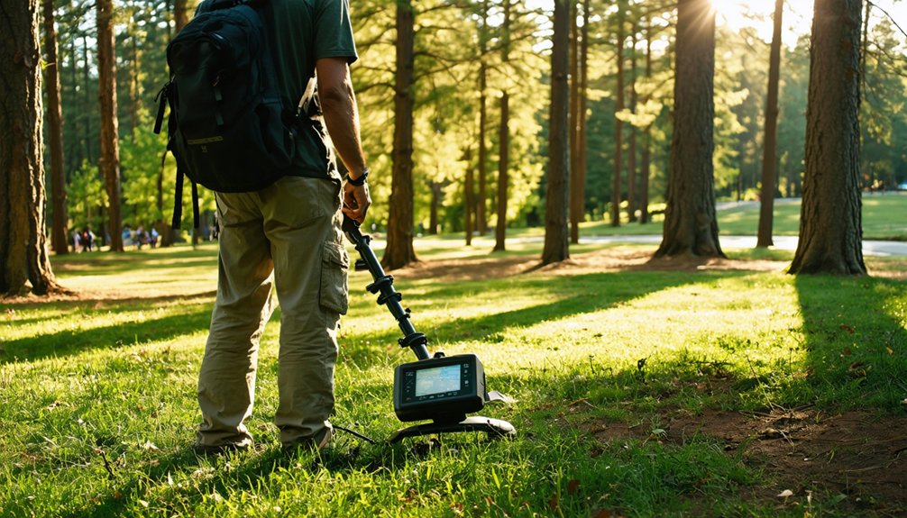 permits parks and rules for metal detecting