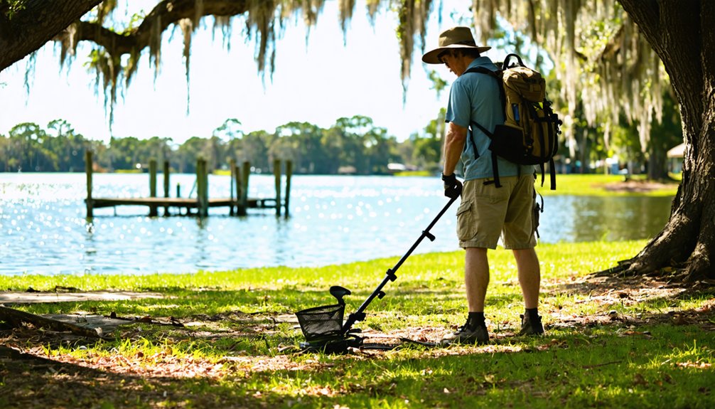 permits parks rules metal detecting