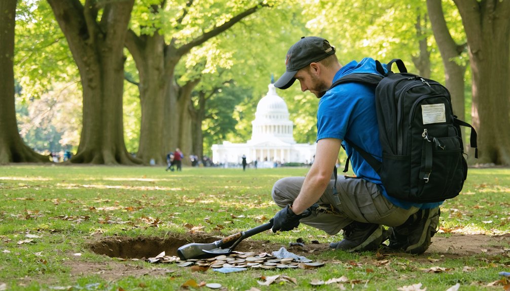permits required for metal detecting