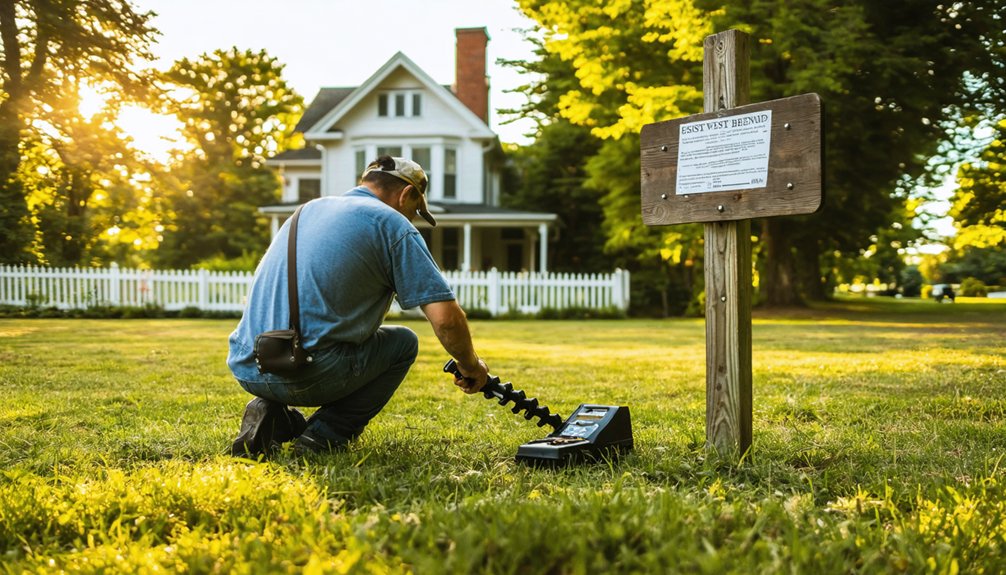 permitted private property metal detecting