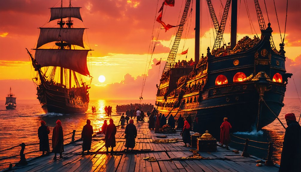 pirate attack on mughal convoy