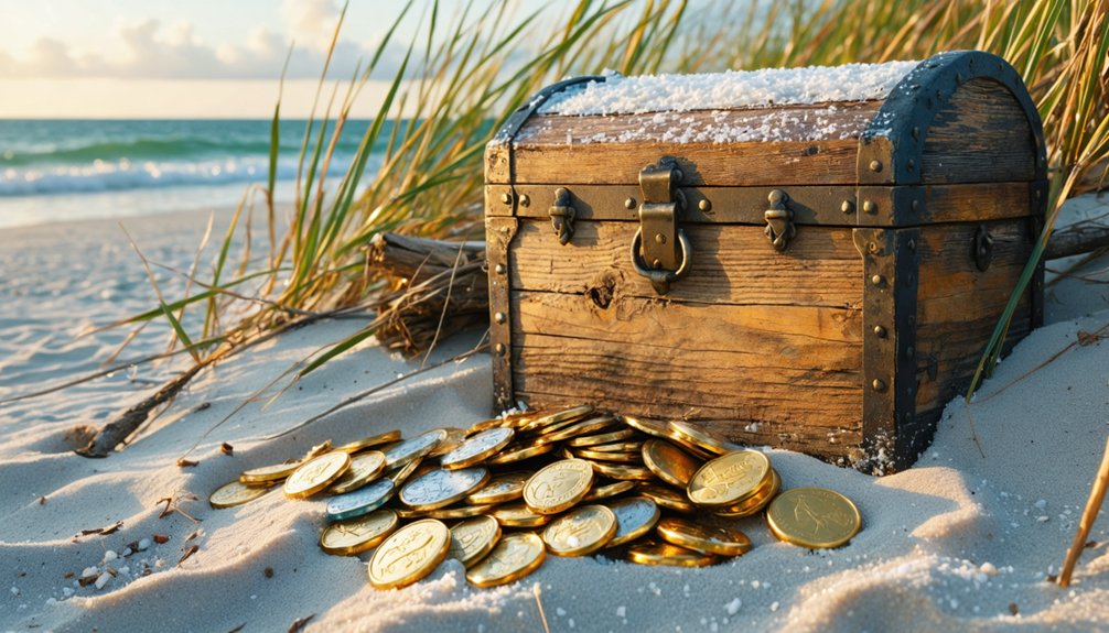 pirates and hidden treasure