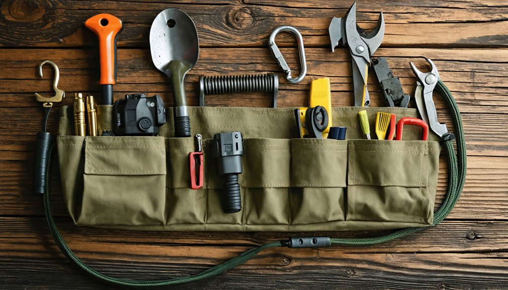 portable metal detection tool storage