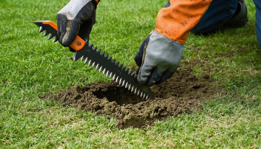 precise digging and extraction