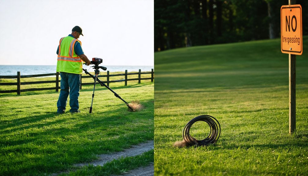 private vs public land metal detecting
