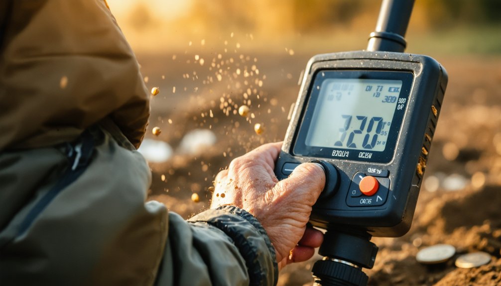 professional metal detector discrimination