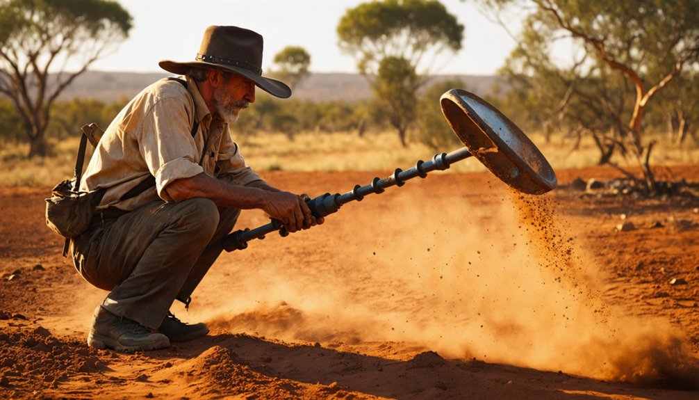 prospecting for gold in australia
