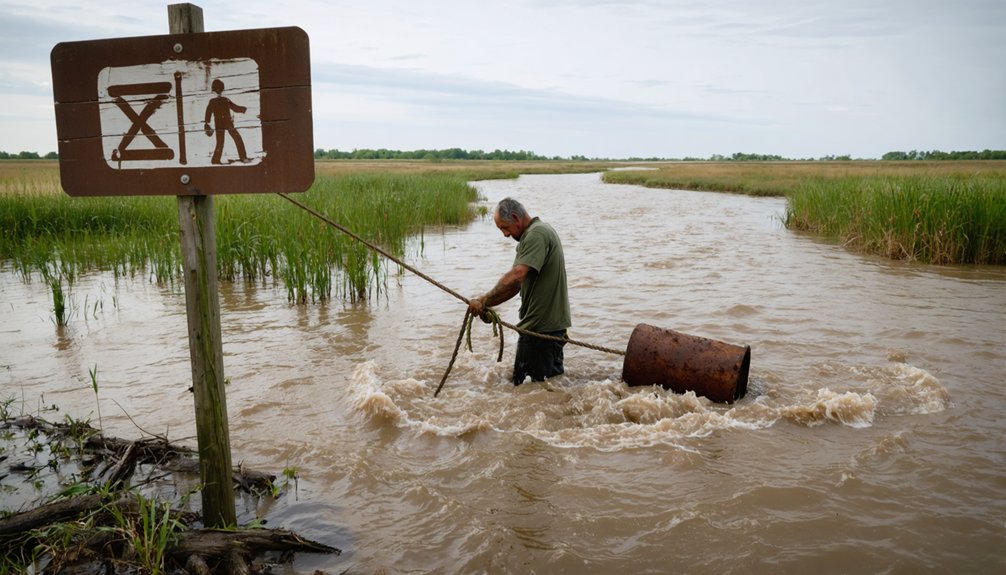 protect archaeological sites waterways