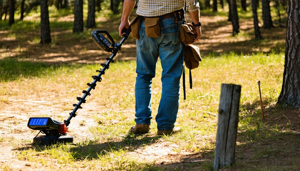 public lands with regulated detecting