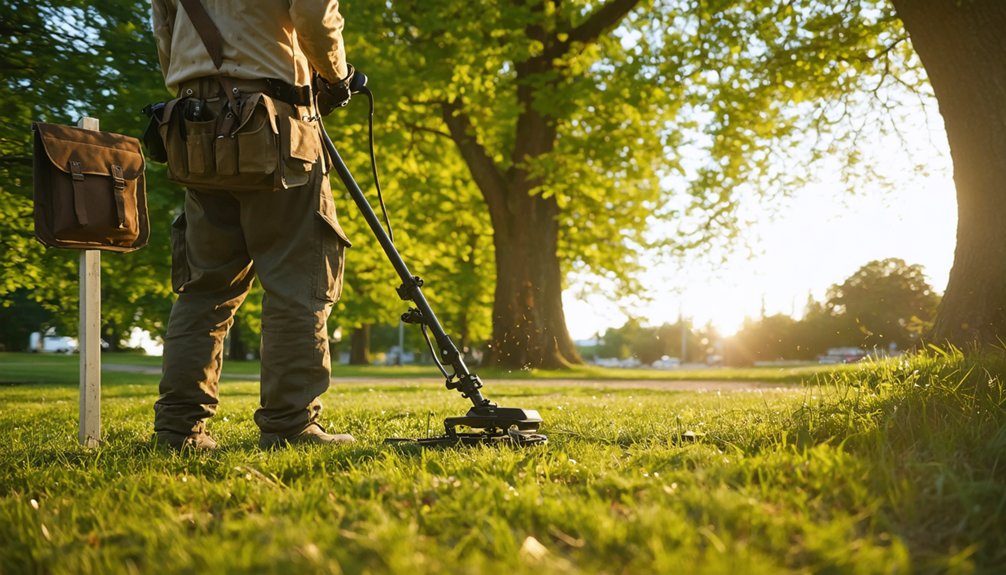 public space metal detecting etiquette