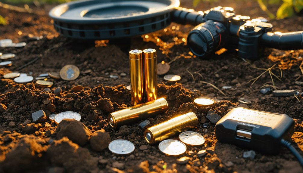 rechargeable batteries for detecting