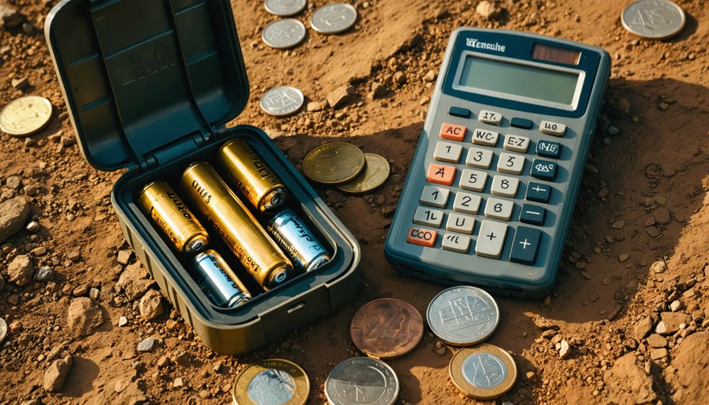 rechargeable batteries save money