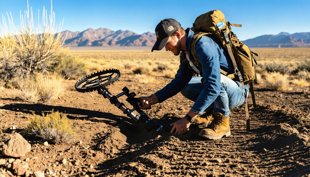 recreational metal detecting with caveats