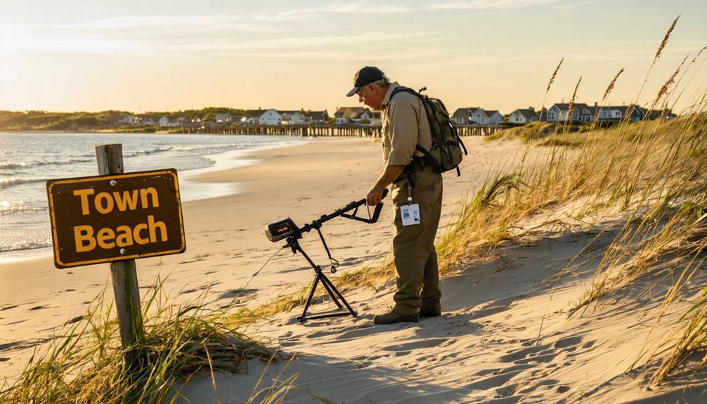 regulated authorized conservation minded metal detecting