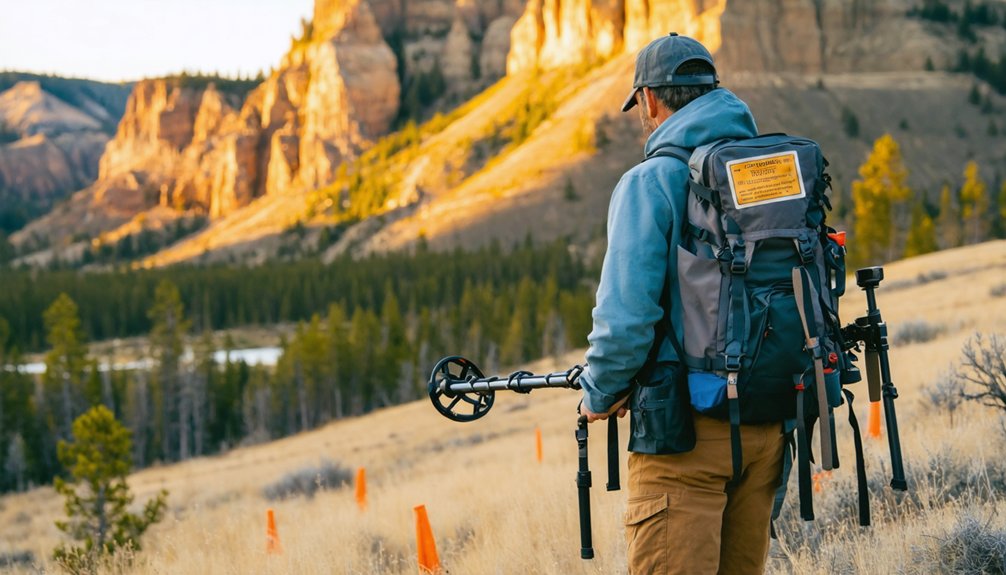 regulated federal land metal detecting