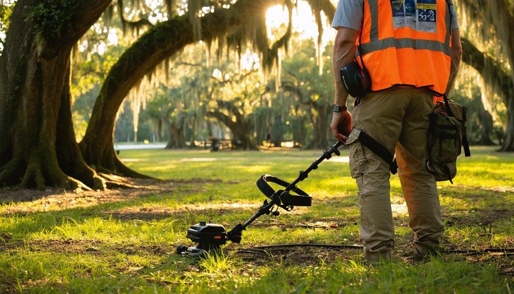 regulated metal detecting archaeological survey credentials
