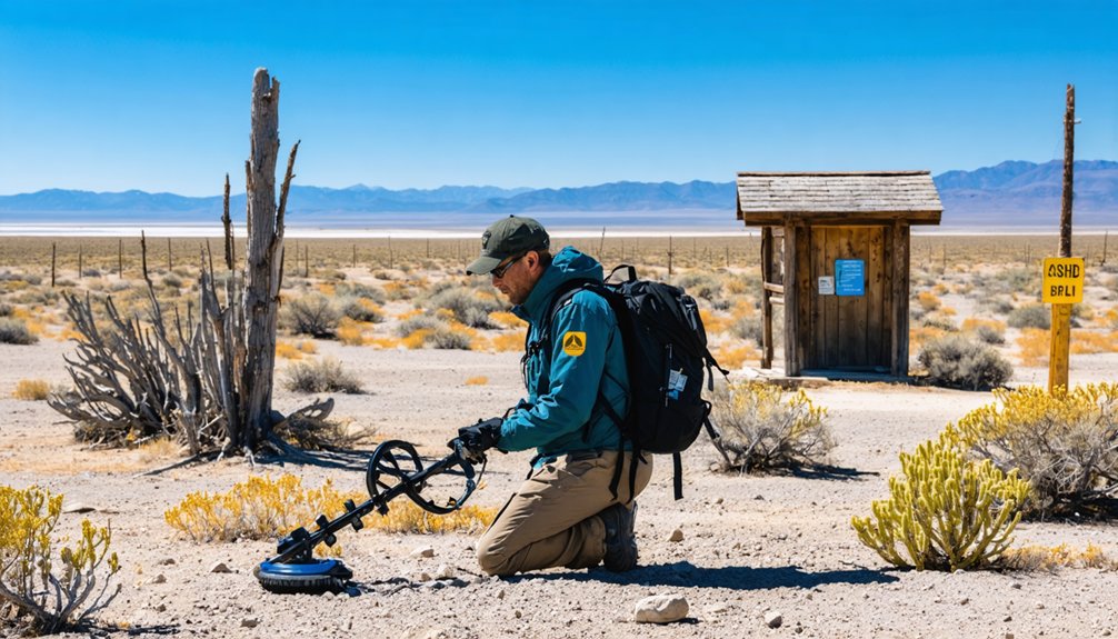 regulated recreational metal detecting allowed