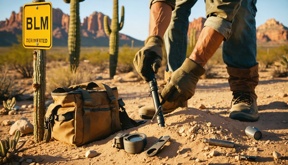 regulated recreational metal detecting guidelines