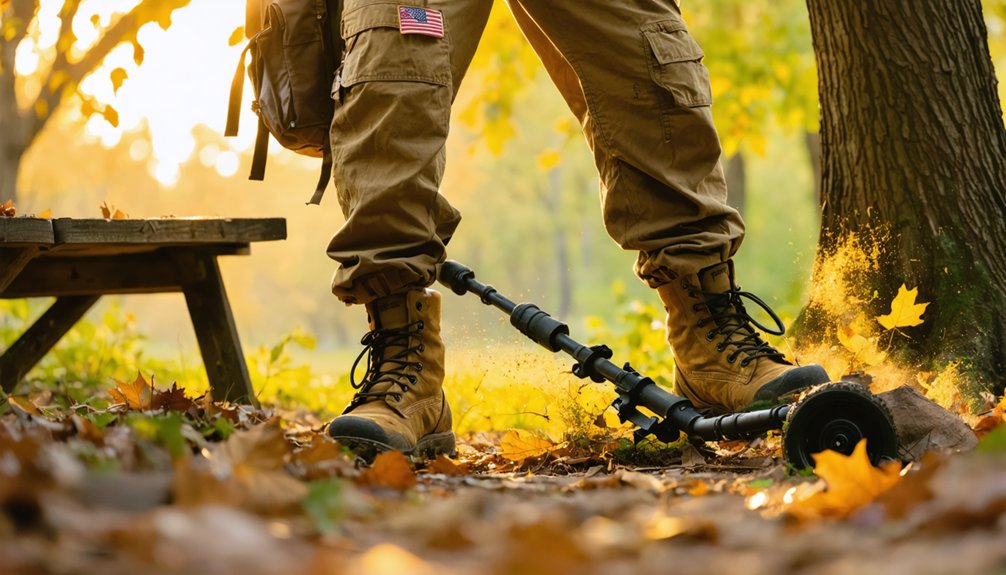 regulated restricted metal detecting allowed