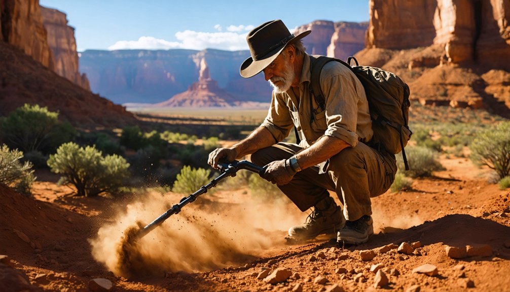 remote gold detecting locations